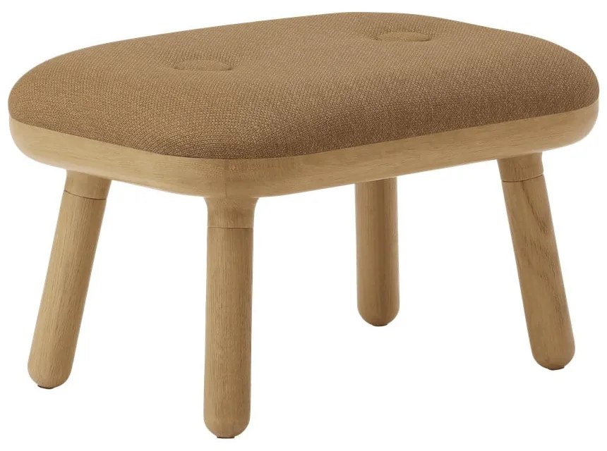 Stolička vo svetlohnedo-prírodnej farbe Paff Low – UMAGE