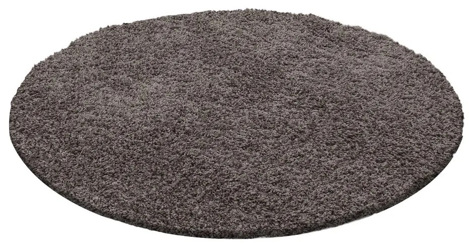 Hnedý okrúhly koberec ø 160 cm Life – Ayyildiz Carpets