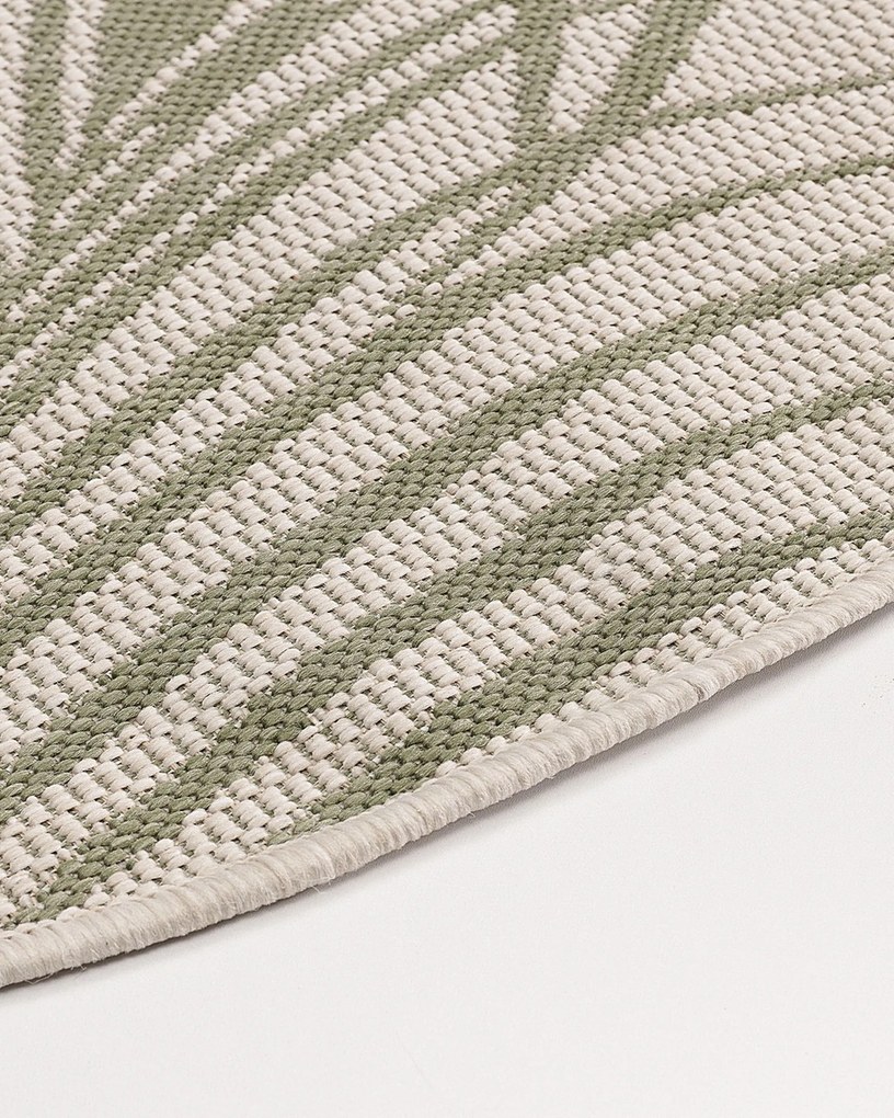 Koberec Lineo beige/jungle green 120cm
