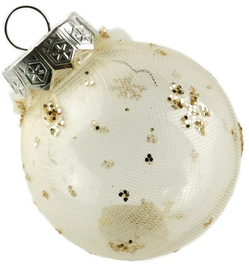 DECOLED Súprava ozdôb, d. 6 cm, zelená