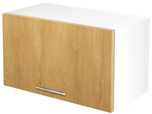 VENTO GO-60/36 hood top cabinet, color: white / honey oak