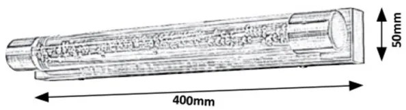 Rabalux 5787 - LED Kúpeľňové nástenné svietidlo ABBEY 2xLED/5W/230V IP44