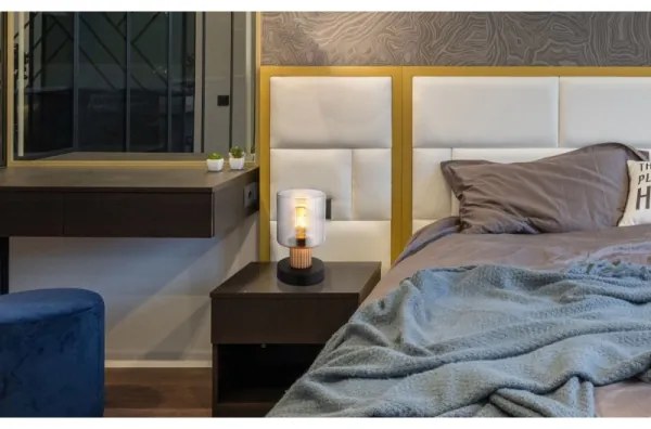 Globo 15768T - Stolná lampa ALEIDIS 1xE27/25W/230V