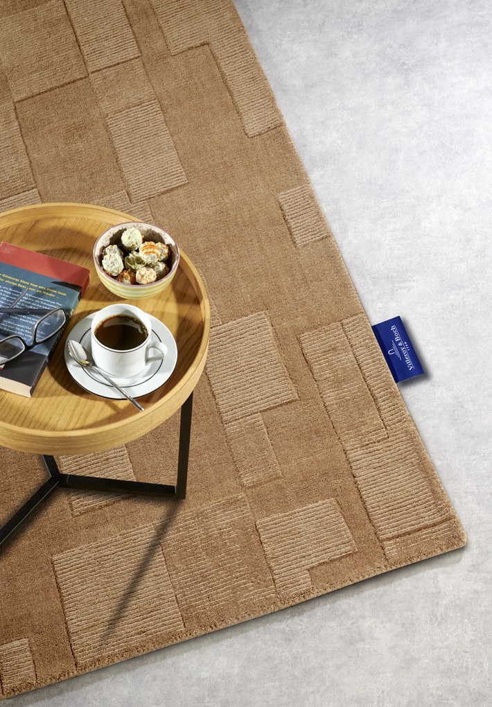 Villeroy & Boch, Kusový koberec Villeroy & Boch 106181 Copper Brown, 80x150, hnedá, obývacia izba