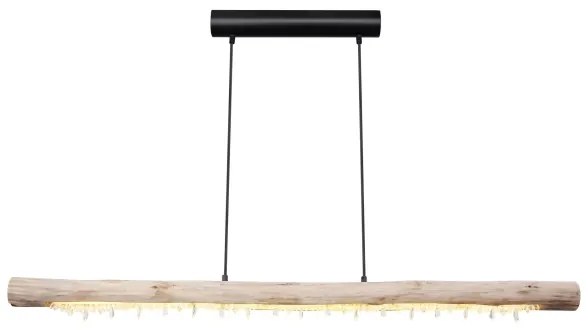 Globo 15354-20-LED Stmievateľný závesný luster na lanku FELICITAS LED/25W/230V béžová