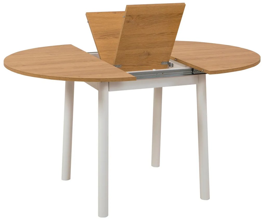 Jedálenský stôl Oliver Oak White
