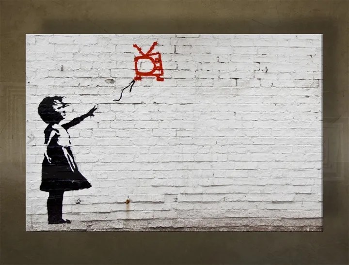 Obraz na plátne Street ART – Banksy