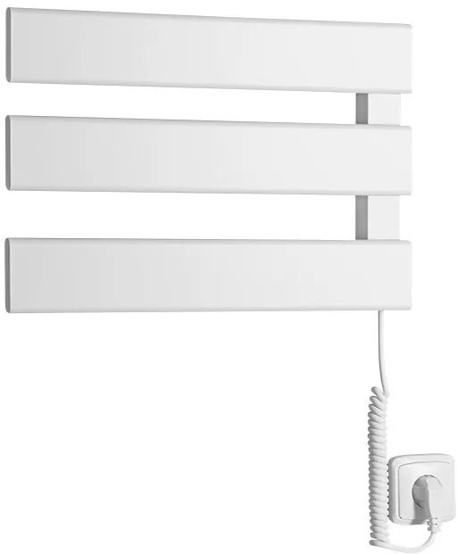 Aqualine Sapho, ELVIS Elektrický sušiak uterákov, 480x330x45mm, 50W, biela, EB480