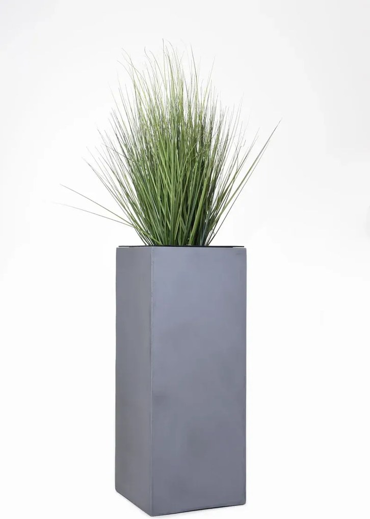 Kvetináč BLOCK, sklolaminát, výška 75 cm, betón design