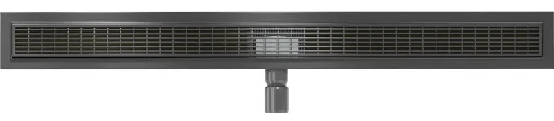 Mexen Flat M33 nerezový sprchový žľab 100 cm, čierna, 1733100-15