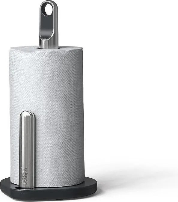 Tmavosivý plastový stojan na papierové utierky Hold – Joseph Joseph