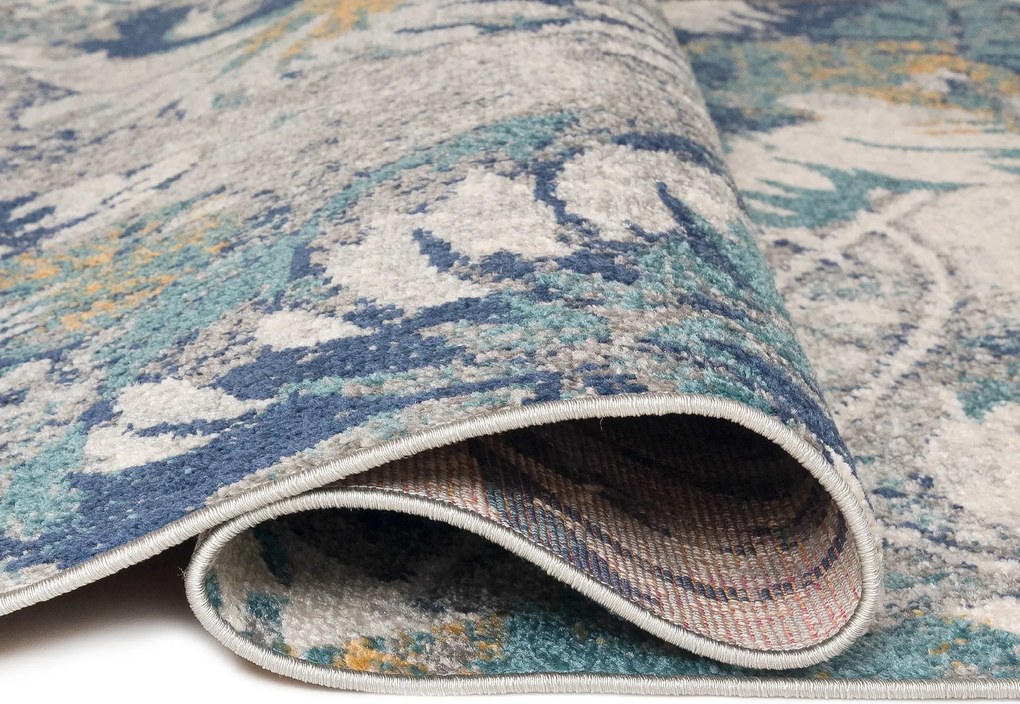 TA Koberec G059A BIELA/TMAVOMODRÁ DENVER FAA Rozmer: 180x250 cm