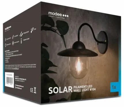 Modee LED solárne nástenné svietidlo ML-WS104