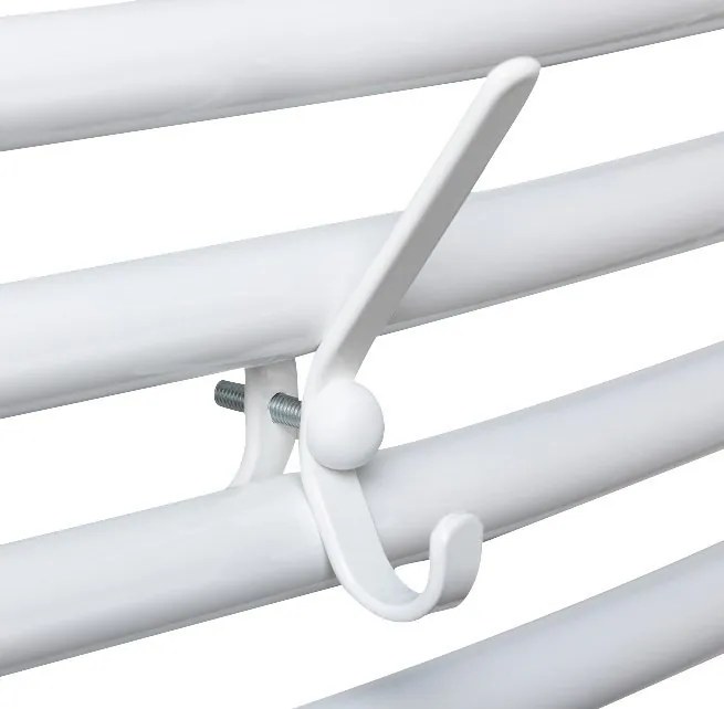 Aqualine Aqualine, Háčik na vykurovacie teleso, biela, 2602S