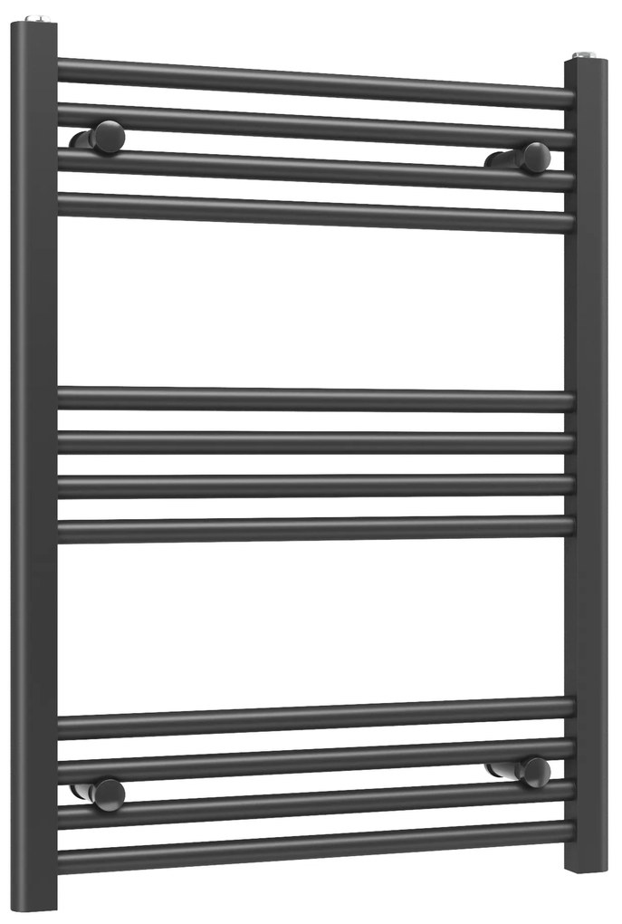 Erga Basic, vykurovacie teleso 800x600 mm, 370 W, čierna, ERG-LAV-BASIC-8060-BK