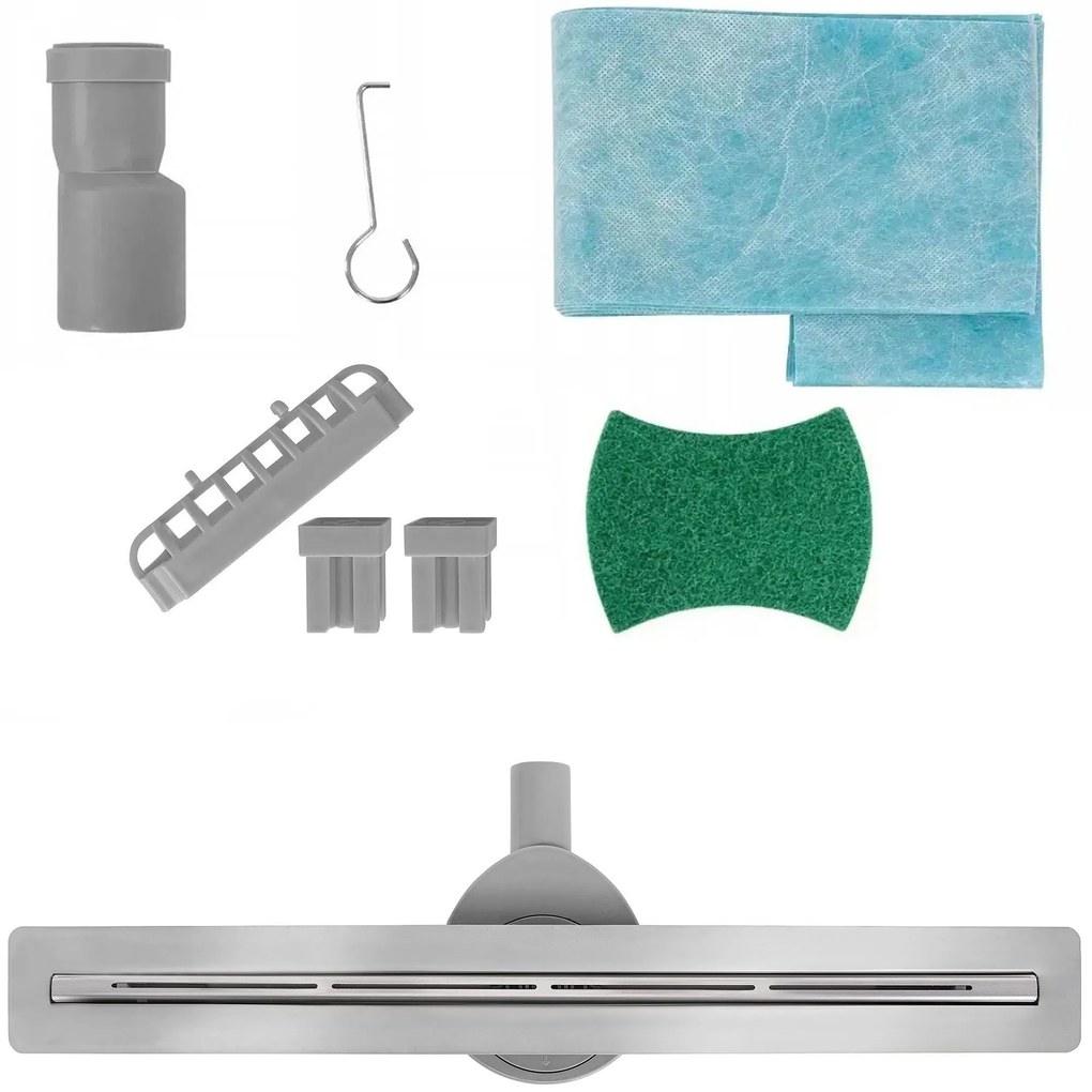 Rea Filo, odtokový žľab 70cm, oceľová, KPL-G6801