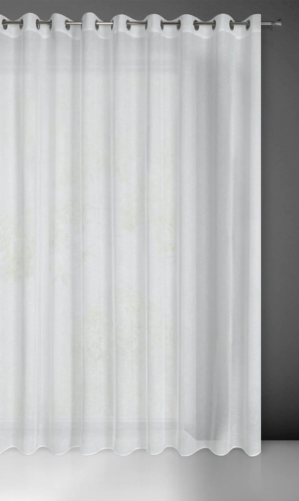 ZÁCLONA NA KRÚŽKOCH LEXY 300 CM X 250 CM BIELA