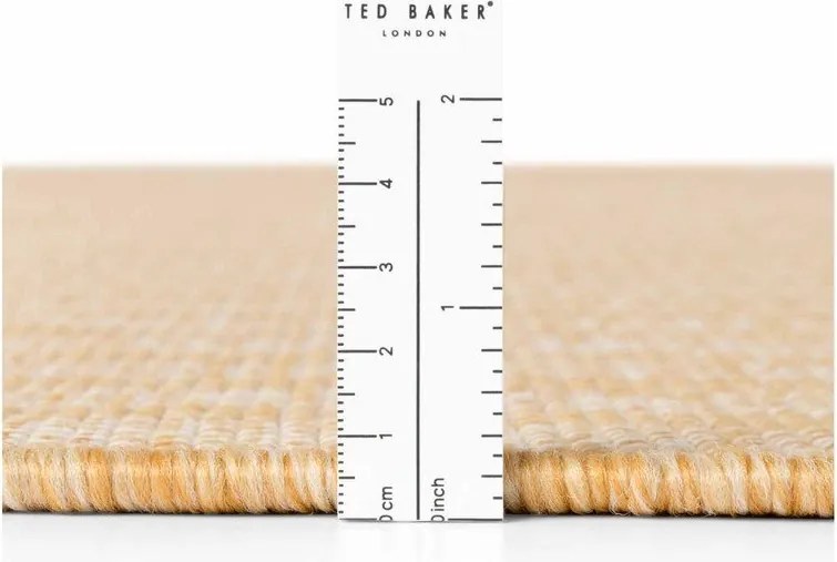 Okrovožltý/krémovobiely vnútorný a vonkajší koberec 120x170 cm Haringey Linley – Ted Baker