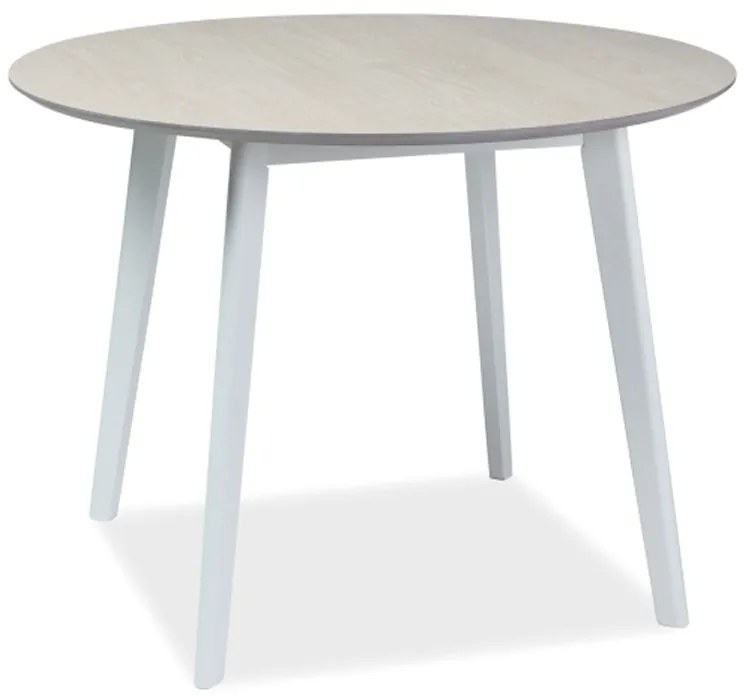 Najlacnejsinabytok MOSSO II jedálenský stôl 90 x 90, dub bielený