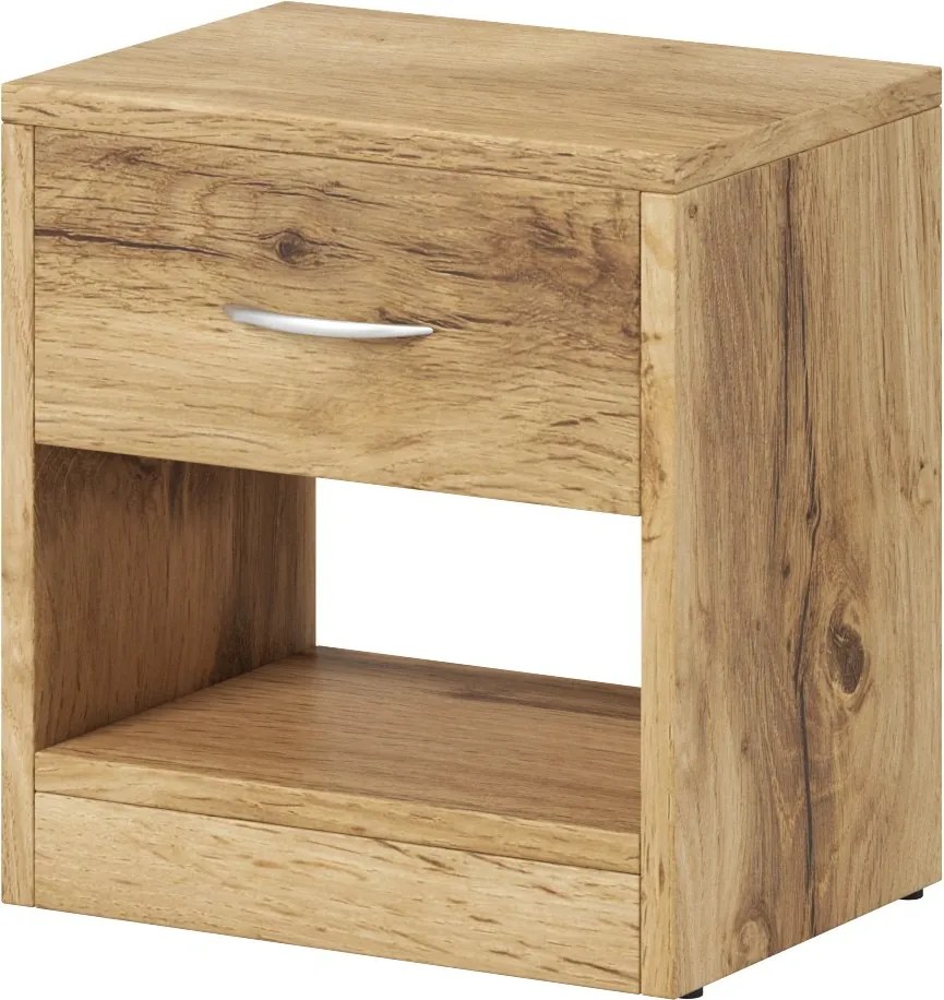 Nočný stolík Naka 39 cm dub Wotan