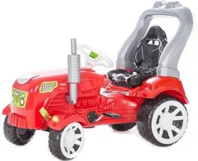 3toysm Inlea4Fun Big Farmer traktor s pedálmi - Červená