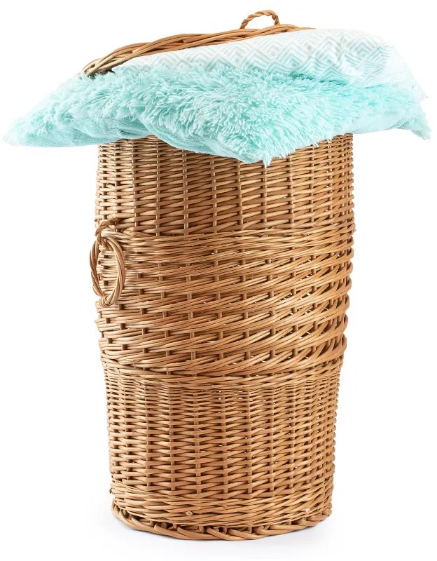 Kôš na bielizeň okrúhly Lavejo I.priemer 45 x v. 65(cm)