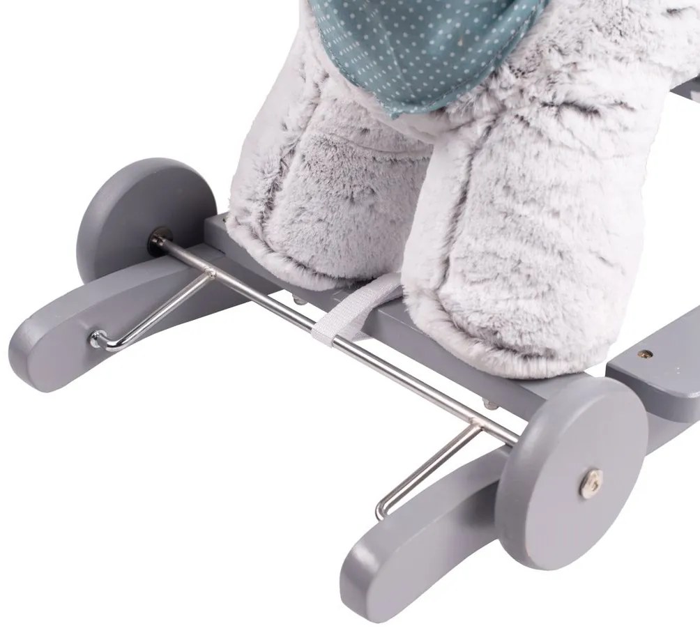 Hojdacia hračka s melódiou a kolieskami PlayTo husky