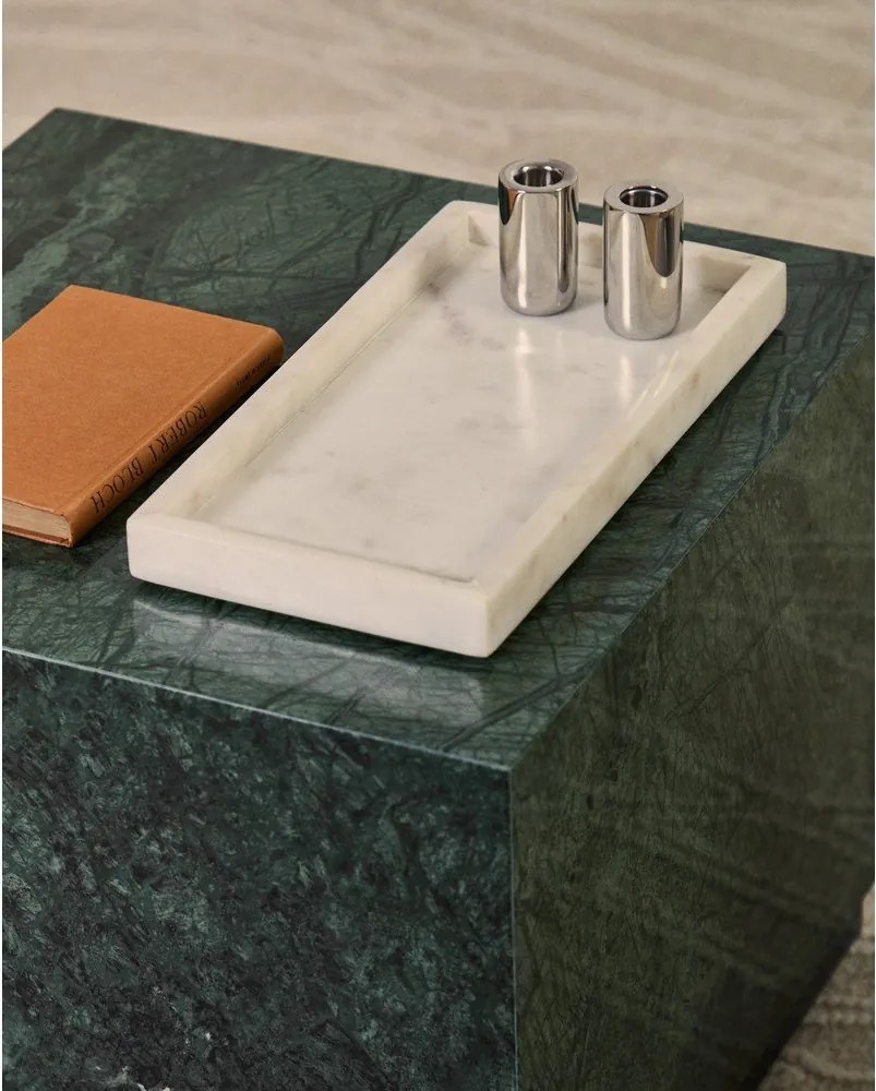 Mramorová dekoratívna tácka 18x35 cm Serela – Kave Home