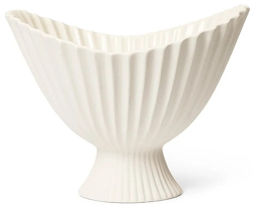 Ferm Living Dizajnová misa Fountain Off White Middle