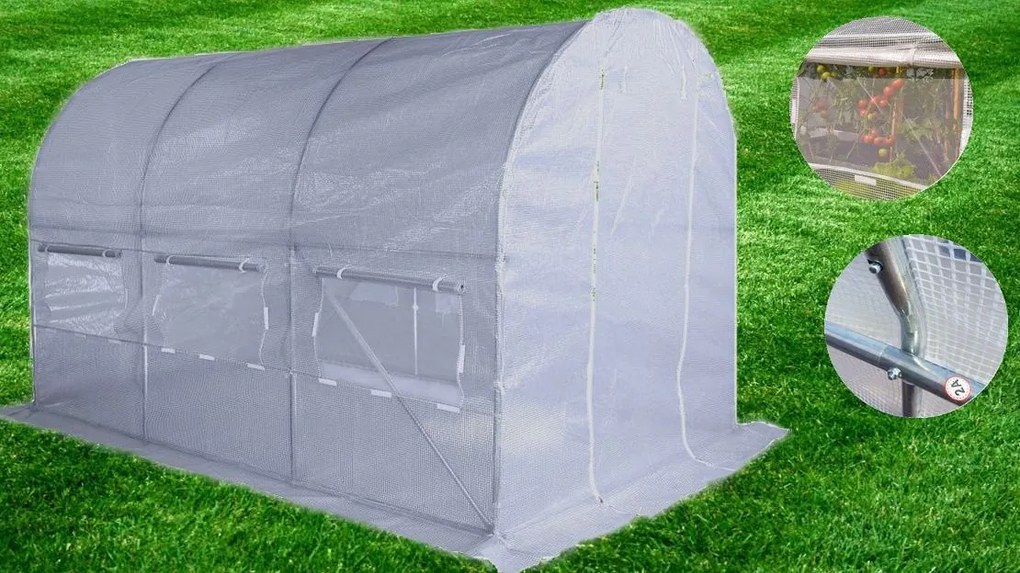 Fóliovník 200 x 350 cm (7 m²) biely