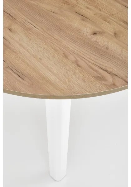 Jedálenský stôl CALMIO dub craft/biela