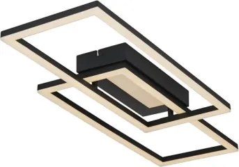 Searchlight 55624BK - LED stmievateľné stropné svietidlo OVALOID LED/40W/230V 3000K 30x75 cm