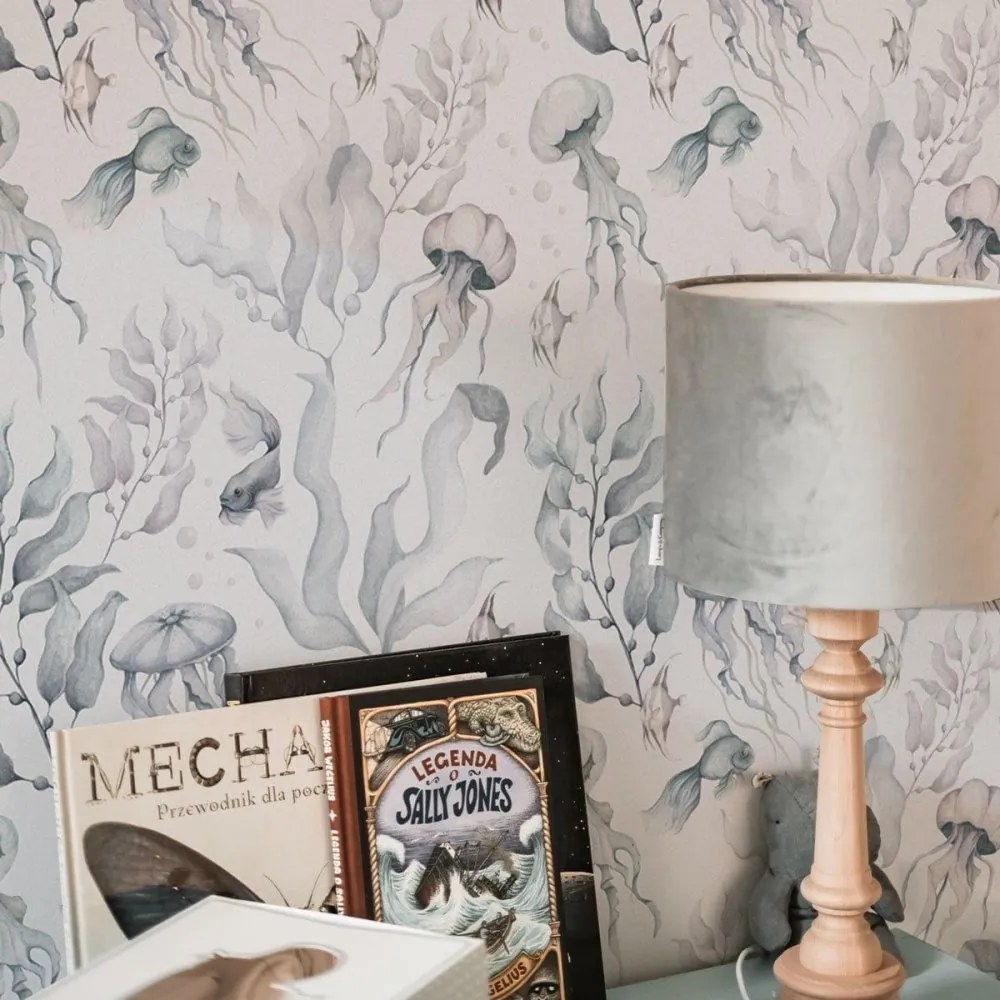 Tapeta mágie oceánu béžová 280×100 cm