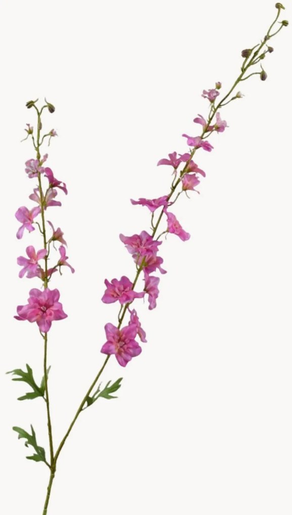Rastlinné dekorácie Delphinium Real Touch, 2 ks