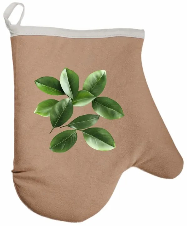 Kuchynská rukavica Greensy EMI, hnedá