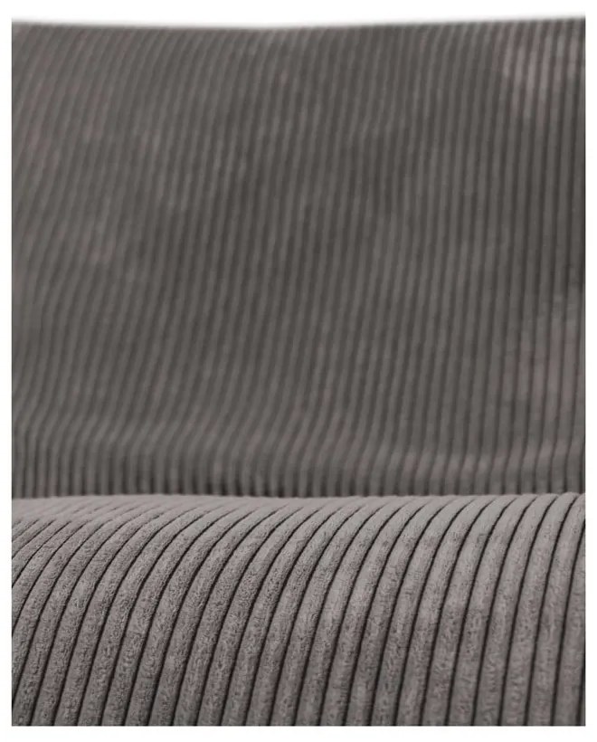 Tmavohnedý menčestrový sedací vak Sofa Seat Lounge – SLOWDOWN