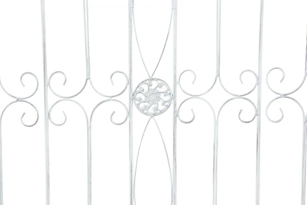 Mriežka na popínavé rastliny Mangold - 115 x 125 cm - Biela antik