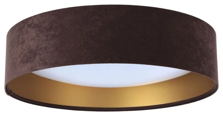 LED Stmievateľné stropné svietidlo SMART GALAXY LED/24W/230V hnedá/zlatá + DO