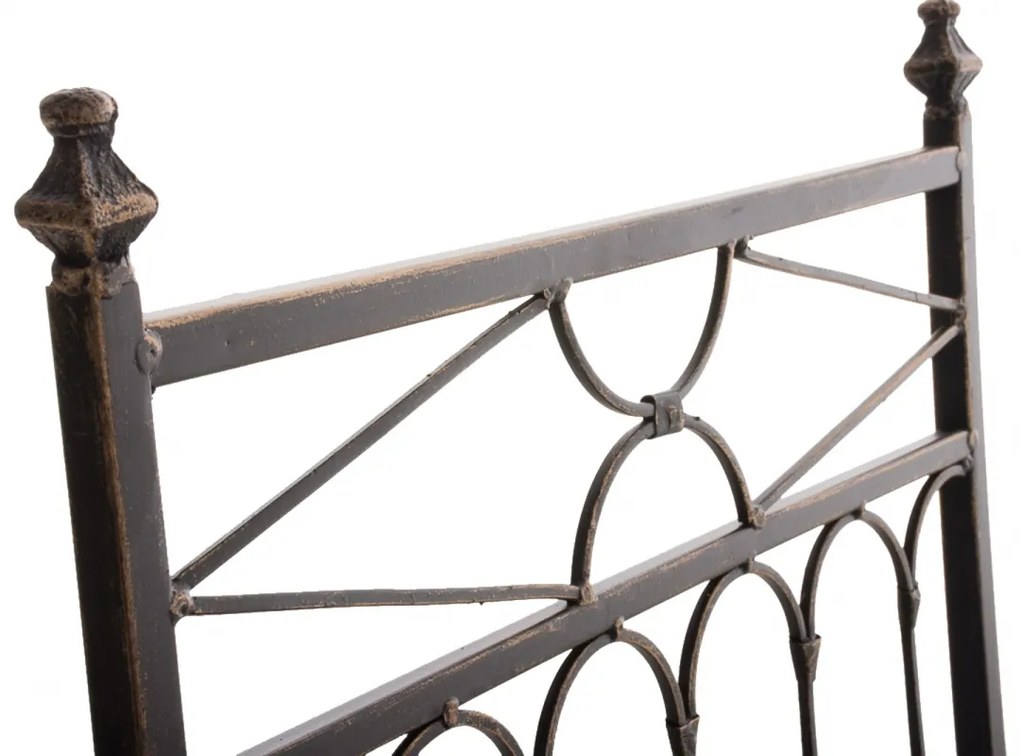 Kovová skladacia stolička Asina (SET 2 ks) - Bronzová