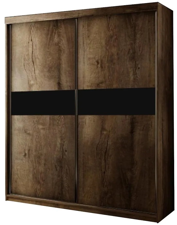 Skriňa Top 4 150 Tmavý jaseň