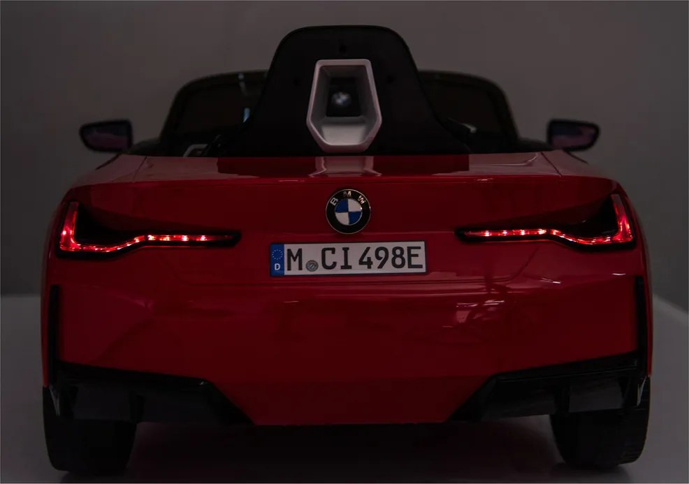 LEAN CARS Elektrické autíčko BMW i4 4x4 JE1009 červené