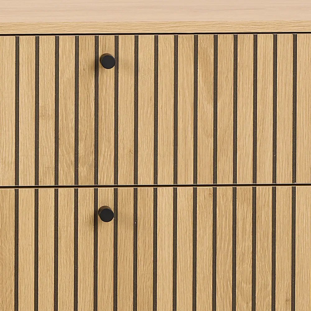 Komoda Albany 157 cm dub přírodní