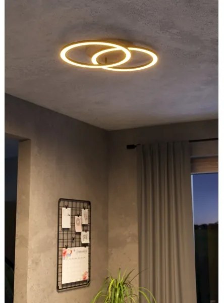 Eglo 901743 - LED Stmievateľné stropné svietidlo LOMALTAS-Z 2xLED/16W/230V