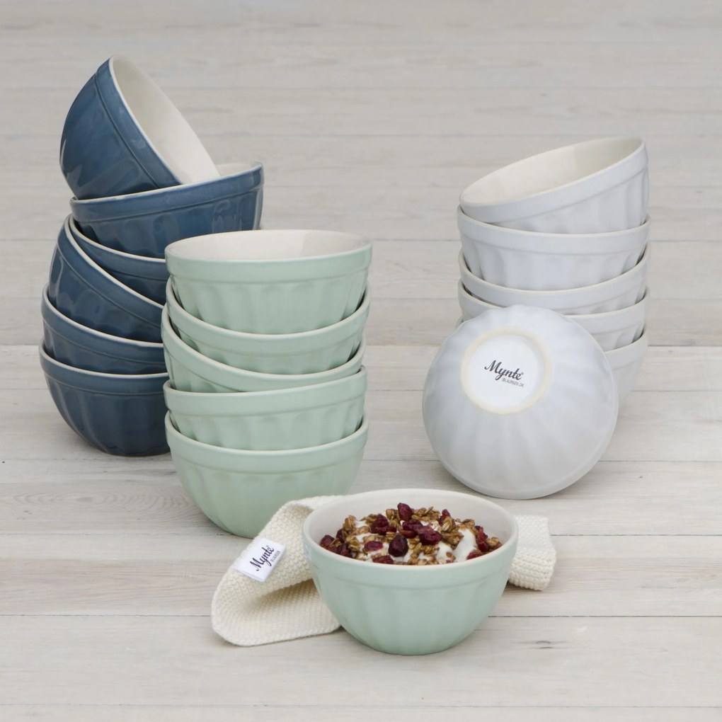 Ib Laursen Miska keramika biela 7 x 13 cm 350 ml