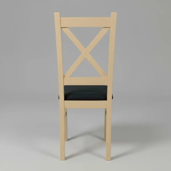 Jedálenská stolička NATE dub sonoma/čierna