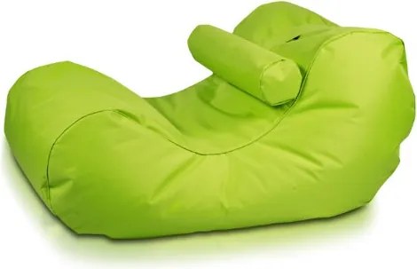 Sedací vak Ležadlo XL polyester - olivová zelená