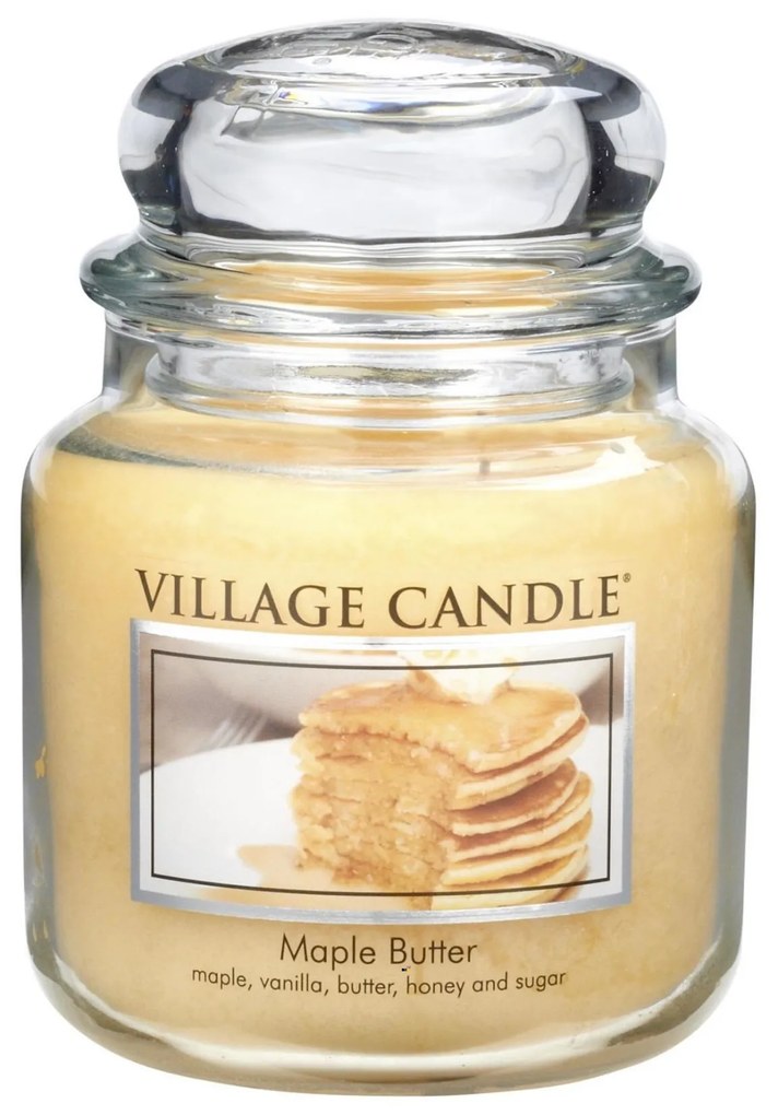 VILLAGE CANDLE Sviečka v skle Maple Butter 397 g