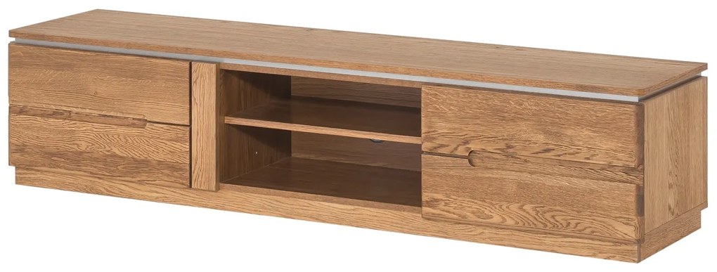 TV stolík Montenegro 25 163 cm z masívu dub Rustikal
