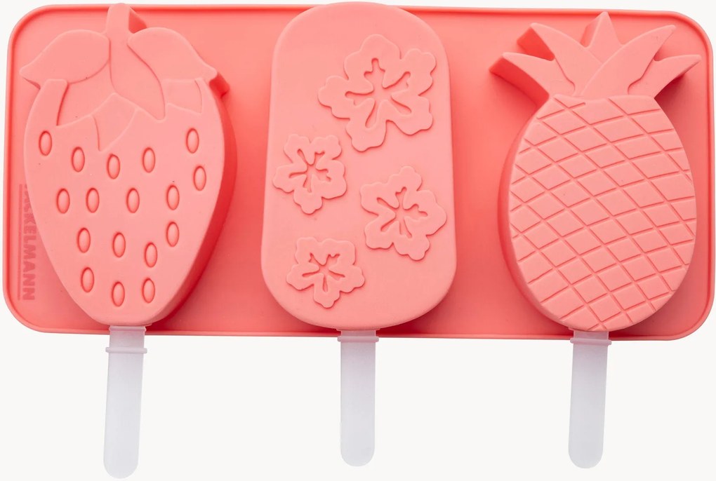 Silikónové formy na nanuky Fruits, 3 ks