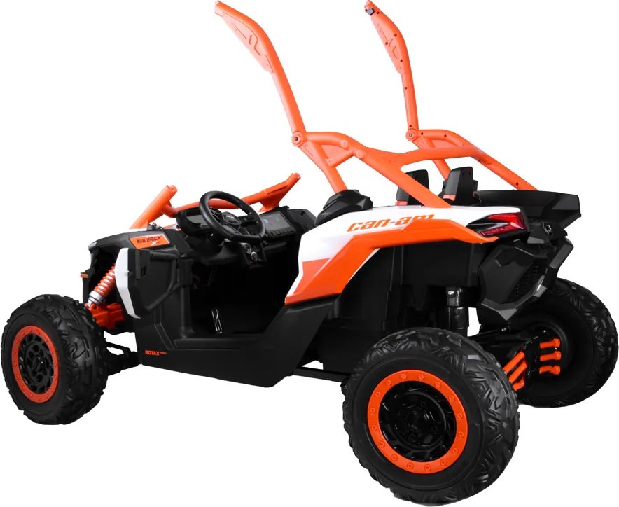 JOKOMISIADA Veľké terénne vozidlo Buggy Can-am Maverick pre 2 osoby PA0287 oranžová